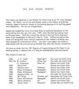 Gar Wood Iceboat Regatta 1