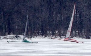 Skeeter Iceboat Lake Monona