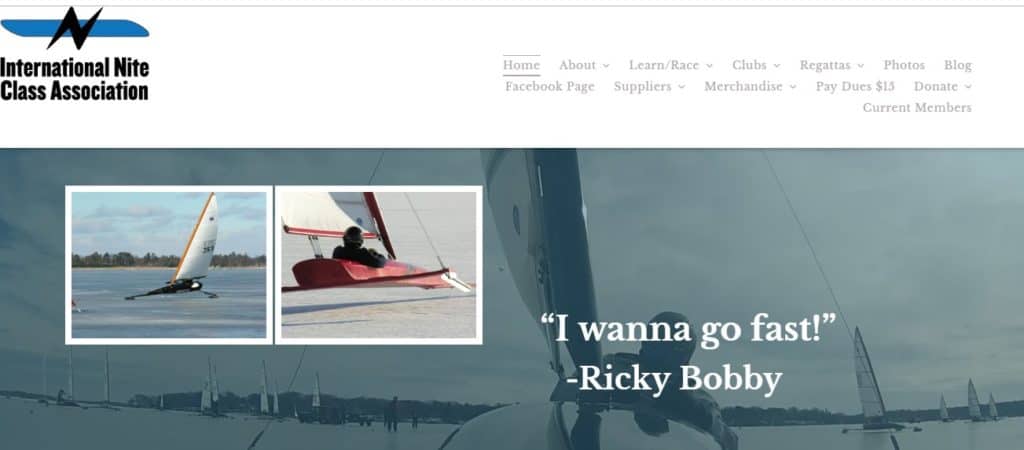 Nite Iceboat Website