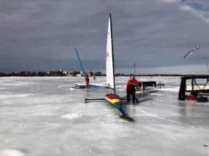 Nite Iceboats Lake Monona