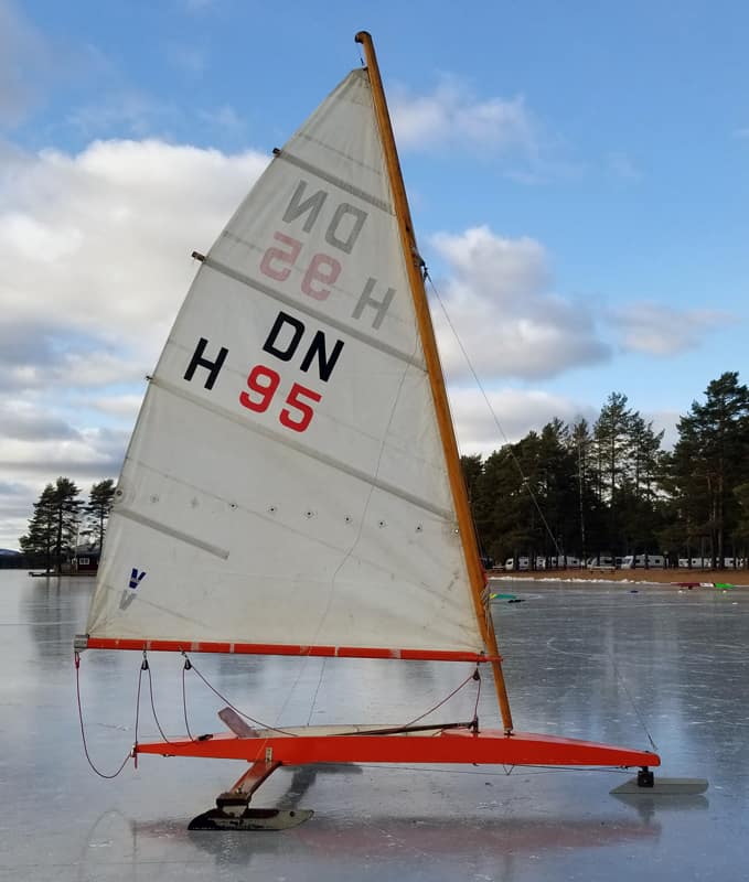 Vintage Dutch DN Iceboat